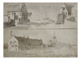 Album; deux études de village Lámina giclée por Paulus Potter Album; deux études de village Lámina giclée por Paulus Potter