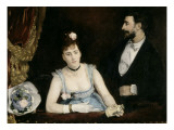 Une loge aux Italiens reproduction procédé giclée par Eva Gonzales