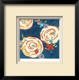 Indigo Garden IV Limited Edition Framed Print by Chariklia Zarris