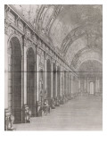 "Versailles immortalisé", par Jean-Baptiste Monicart en 1730 Giclée-Druck