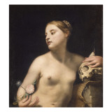 Allégorie de la Vanité et de la Pénitence Giclee Print by Guido Cagnacci
