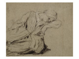 Convulsionaries and Miracles of Saint-Médard: Study Giclee Print by Jean Restout