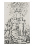 Allégorie pour un frontispice Reproduction procédé giclée par Anthony Ziesenis