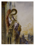 Ange voyageur Reproduction procédé giclée par Gustave Moreau