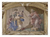 Appartements d'été de la reine Anne d'Autriche : Chambre de Parade et cabinet sur l'eau Giclee Print by Giovanni Francesco Romanelli