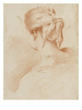 Une tête de femme vue de dos Giclée-tryk af Carlo Cignani Une tête de femme vue de dos Giclée-tryk af Carlo Cignani