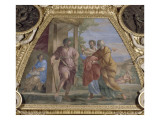 Appartements d'été de la reine Anne d'Autriche : Grand Cabinet de la Reine Giclee Print by Giovanni Francesco Romanelli