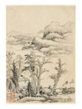 Album de huit feuilles : paysages Reproduction procédé giclée par Wutian Wang