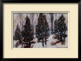 Snow Mist Limited Edition Framed Print by Tom Mathews