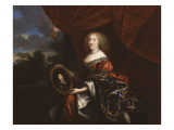 Anne-Marie-Louise d'Orléans (1627-1693), duchesse de Montpensier Reproduction procédé giclée par Jean Nocret