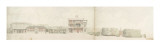 Coupe d'un hôtel particulier comprenant jardin et dépendances Giclee Print by Marcellin Varcollier