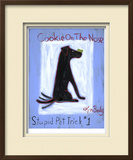 Cookie on the Nose 1 Limited Edition Framed Print by Ken Bailey