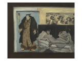 Emile Zola (1840-1902), écrivain reproduction procédé giclée par Edouard Manet
