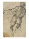 Démon, vu de dos Lámina giclée por Alessandro Allori