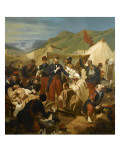 Episode de la bataille d'Inkermann pendant la guerre de Crimée en 1854 Giclée-Druck von Jules Alfred Vincent Rigo