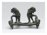Extrémité de joug : lionnes Lámina giclée Extrémité de joug : lionnes Lámina giclée