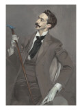 Le comte Robert de Montesquiou (1855-1921), écrivain reproduction procédé giclée par Giovanni Boldini