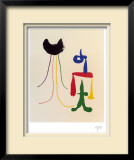 Illustrated Poems-Parler Seul Limited Edition Framed Print by Joan Miró