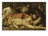 L'ivresse de Noe Reproduction procédé giclée par Giovanni Bellini