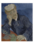 Le Docteur Paul Gachet (1828-1909) Reproduction procédé giclée par Vincent van Gogh