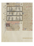 Ethiques d'Aristote, traduction de Nicole Oresme avec glose : l'Amitié Lámina giclée Ethiques d'Aristote, traduction de Nicole Oresme avec glose : l'Amitié Lámina giclée