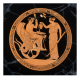 Coupe à figures rouges Reproduction procédé giclée