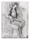 Copie du portrait d'un Médicis d'après Vasari (Offices - Florence) Lámina giclée por Giorgio Vasari