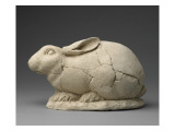 Pièce d'applique : lapin vu de profil Lámina giclée por Bernard Palissy
