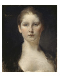 Tête de femme Giclee-trykk av Albert Besnard Tête de femme Giclee-trykk av Albert Besnard