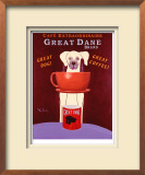 Great Dane Brand Limited Edition Framed Print by Ken Bailey