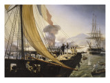 Episode de l'expédition du Mexique en 1838, Reproduction procédé giclée par Horace Vernet