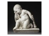 Engineering Funeral Crying and Putting Out His Torch Giclee Print by Jean-Baptiste Defernex