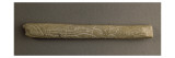 Baguette demi-ronde avec ours et organes génitaux Reproduction procédé giclée