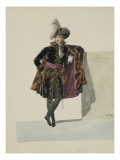 Costume Attorney General of the Imperial High Court Giclee Print by Jean Baptiste Isabey