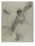 Danseuse saluant Reproduction procédé giclée par Edgar Degas