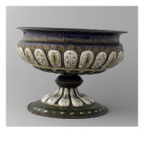 Cuivre émaillé : coupe sur pied Reproduction procédé giclée