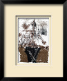 Untitled, XXieme siecle Limited Edition Framed Print by Johnny Friedlaender