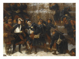Episode du siège de Sébastopol pendant la guerre de Crimée en 1854-1855 Giclée-Druck von Jules Alfred Vincent Rigo