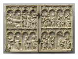 Diptyque : vie et passion du Christ Giclée-Druck