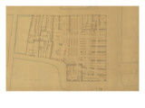 Etablissement de la Belle Jardinière (Paris) (ancien magasin) : plan du rez-de-chaussée Giclee-trykk av Jacques Blanchard