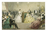 Evenings in Paris. a Concert in the Chaussee D'Antin. Giclee Print by Henri De Montaut