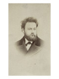 Emile Zola (1840-1902), écrivain reproduction procédé giclée par Jacques J.B. Edouard Gatel