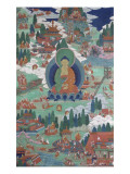Episodes de la vie de Buddha Câkyamuni Lámina giclée Episodes de la vie de Buddha Câkyamuni Lámina giclée