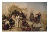 Egyptian Expedition under the Command of Bonaparte Giclee Print by Léon Cogniet