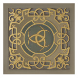 Détail du plafond du grand salon du rez-de-chaussée.sous direction de Guillaume Dubufe(1853-1909) Giclee Print