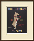 Chihuahua's Choice Chilis Limited Edition Framed Print by Ken Bailey