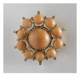 Ensemble de bijoux en corail Reproduction procédé giclée