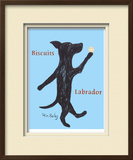 Biscuits Labrador Limited Edition Framed Print by Ken Bailey