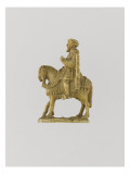 Pièce d'échiquier : cavalier Lámina giclée