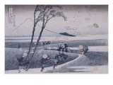Ejiri dans la province de Suruga Giclee Print by Katsushika Hokusai